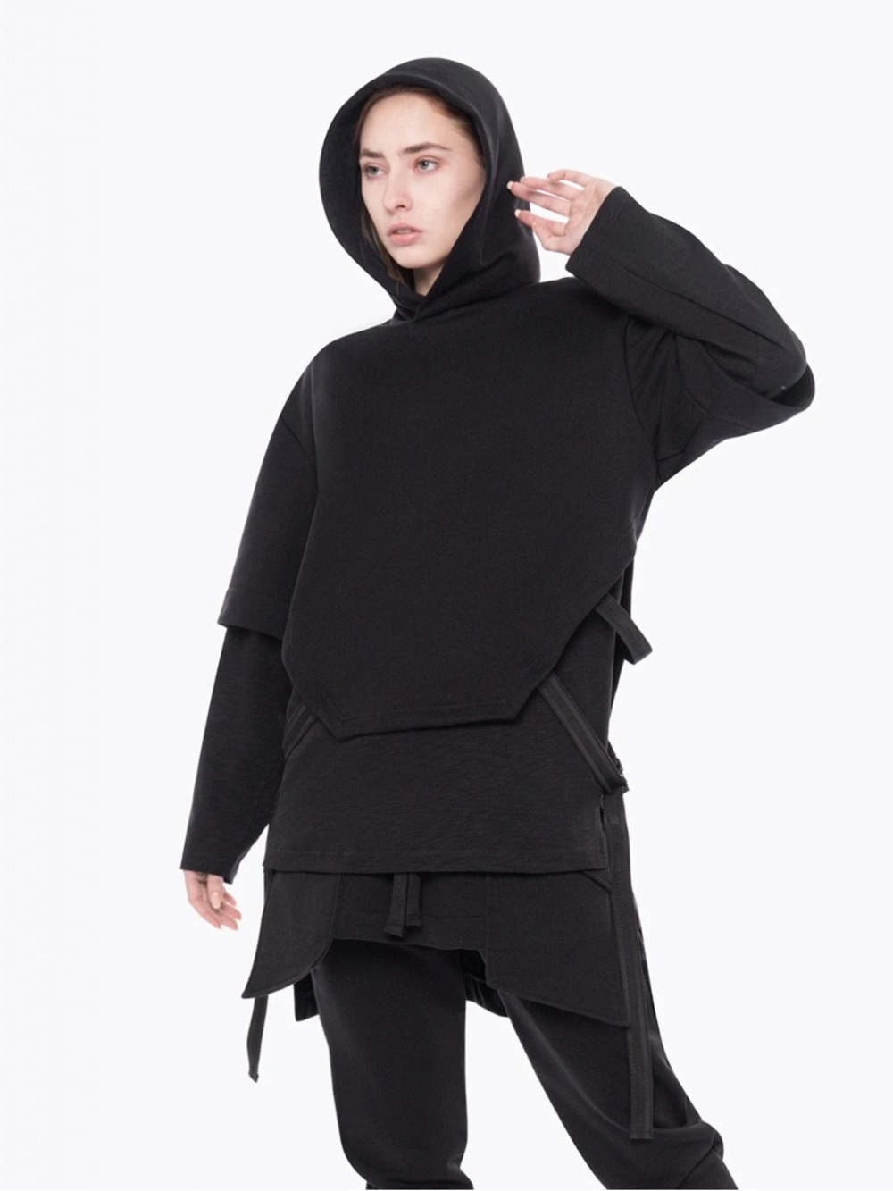 NWT BatNorton Layered Hoodie